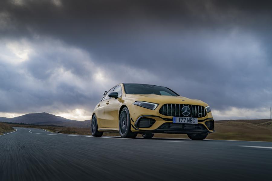  Mercedes-AMG A45 S 4Matic+ Aerodynamic Package (W177) 2019 года  (UK) (фото 44 из 68)
